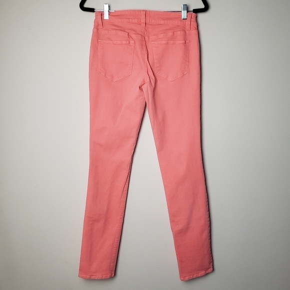 ANN TAYLOR Coral Cropped Jeans - Picture 2 of 7